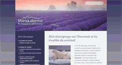 Desktop Screenshot of mon-sommeil.net